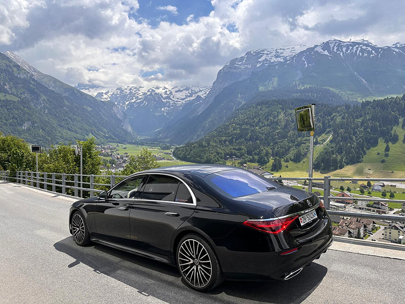 First class service Zurich Airport Engelberg 