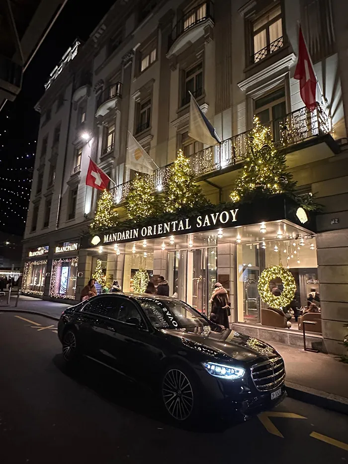Hotel Mandarin Oriental Savoy Transfer Flughafen Zurich